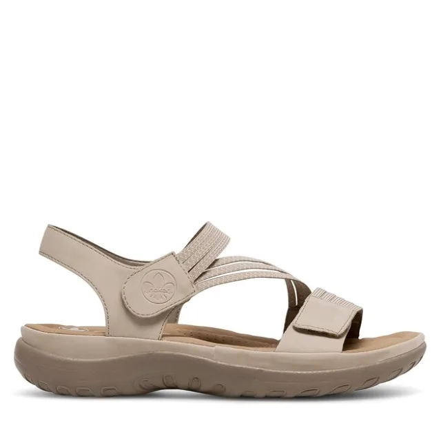 Sandały Rieker 64870-62 Beżowy