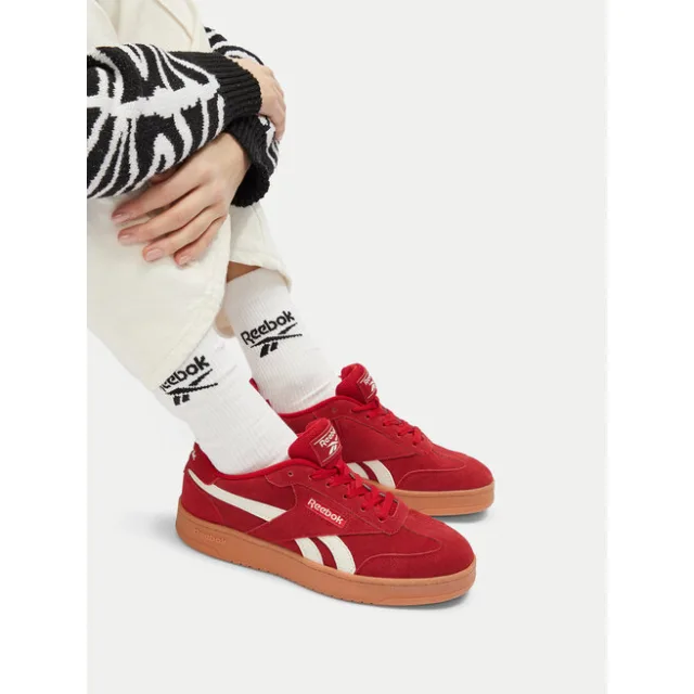 Sneakersy Reebok FORTE LOUNGER DOUBLE UP AR30255WRCI Czerwony