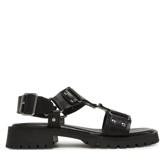Sandały Bronx Rac-Quel 85041-A Czarny