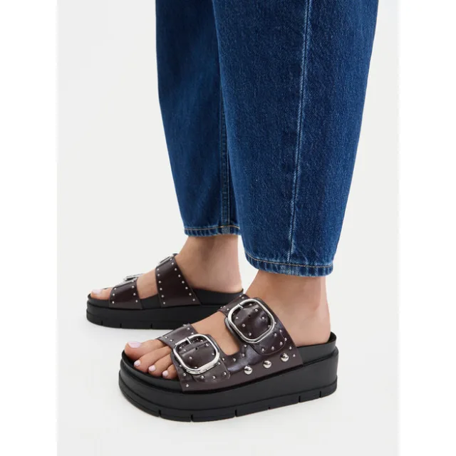 Klapki DeeZee CEO-HY62273-6 Brązowy