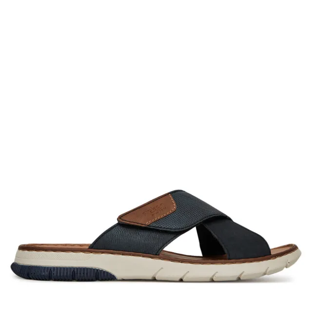 Klapki Rieker CEO-25283-14 Granatowy