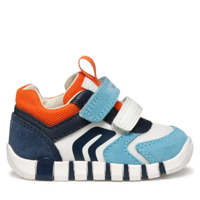 Sneakersy Geox B Iupidoo B3555D 02014 C4079 Niebieski