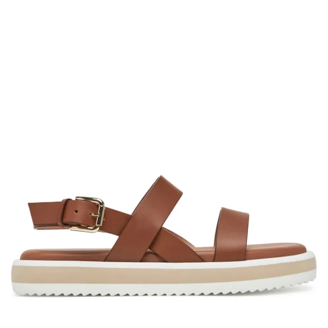 Sandały Pollini SA16483G0MTC0230 Brązowy