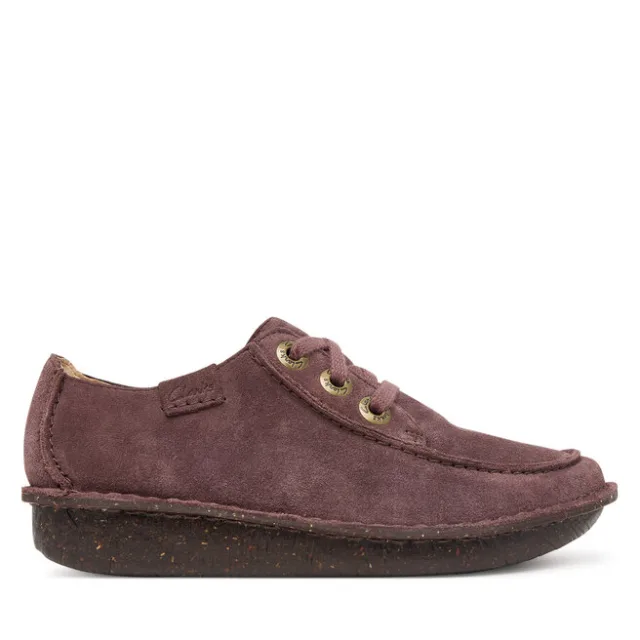 Półbuty Clarks Funny Dream 26329385 Fioletowy