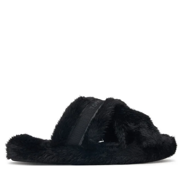 Kapcie Tommy Hilfiger Th Feminine House Shoes FW0FW09615 Czarny