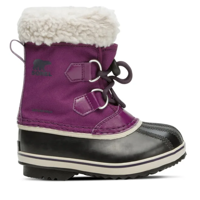 Śniegowce Sorel Childrens Yoot Pac™ Nylon Wp 2114112594 Fioletowy