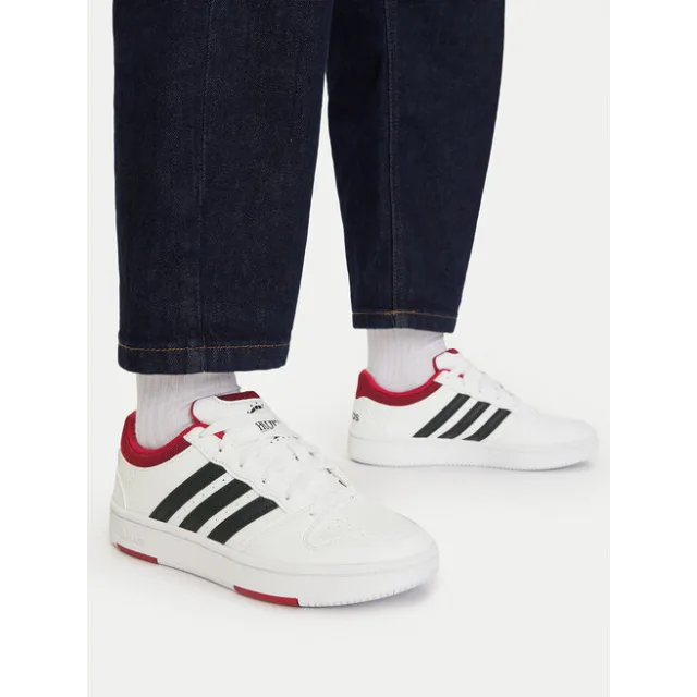 Sneakersy adidas Hoops Classic J KI1044 Biały