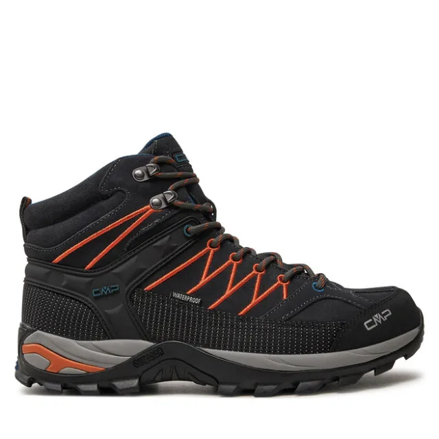 Trekkingi CMP Rigel Mid Trekking Shoes Wp 3Q12947 Czarny