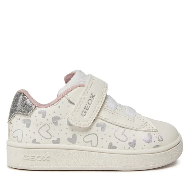 Sneakersy Geox B Eclyper Girl B455MA 0BCKC C0007 Biały