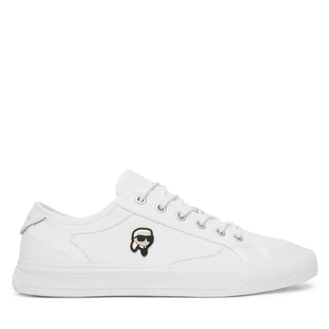 Trampki KARL LAGERFELD Rae Karl NFT KL60331N Biały