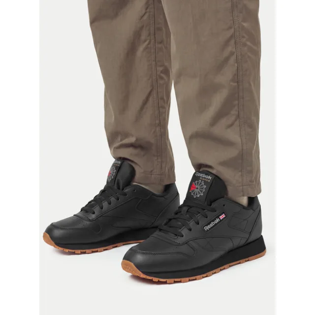 Sneakersy Reebok EO-CL LTHR 100010469 Czarny