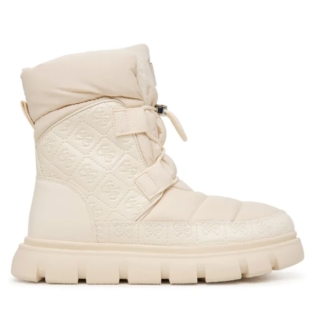 Śniegowce Guess FLFMAB FAB10 Kremowy