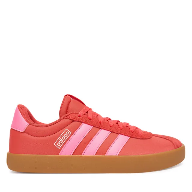 Sneakersy adidas VL Court 3.0 JS2056 Czerwony