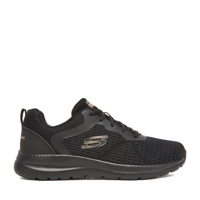 Sneakersy Skechers BOUNTIFUL 12607 BKRG Czarny