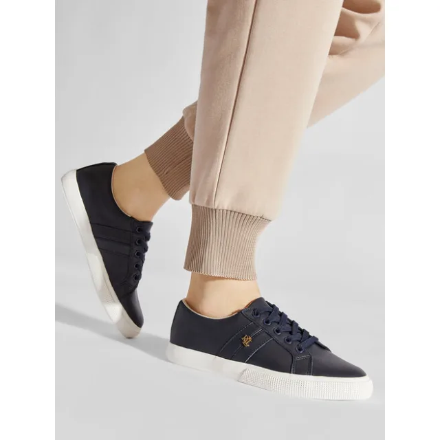 Tenisówki Lauren Ralph Lauren Janson II 802849533001 Granatowy