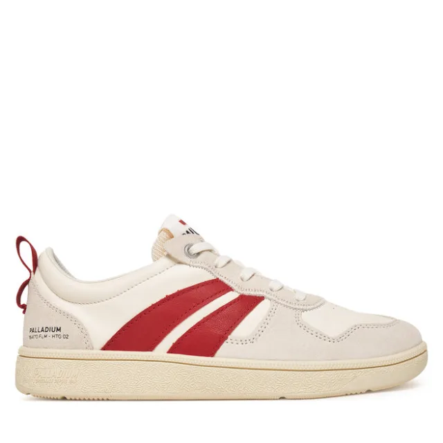 Sneakersy Palladium Pallacup Flame Lth 74485-174-M Kremowy
