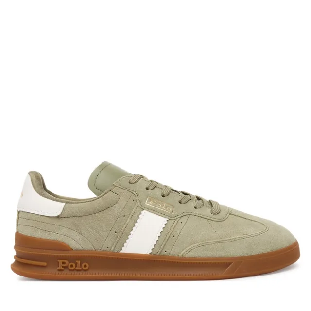 Sneakersy Polo Ralph Lauren Aera 804956688009 Zielony