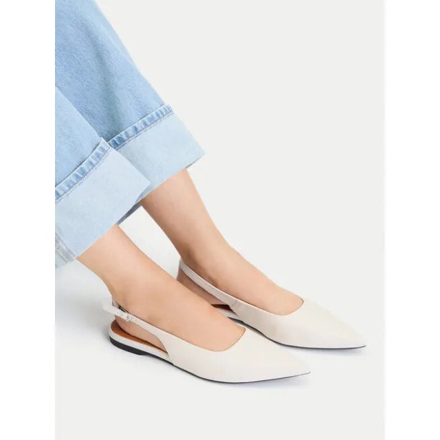 Baleriny Vagabond Shoemakers Hermine 5733-101-01 Biały