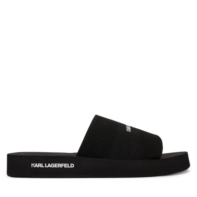 Klapki KARL LAGERFELD Atlantik KL70506A Czarny