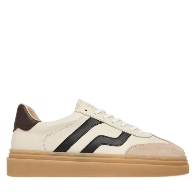Sneakersy Gant 33631377 Kremowy