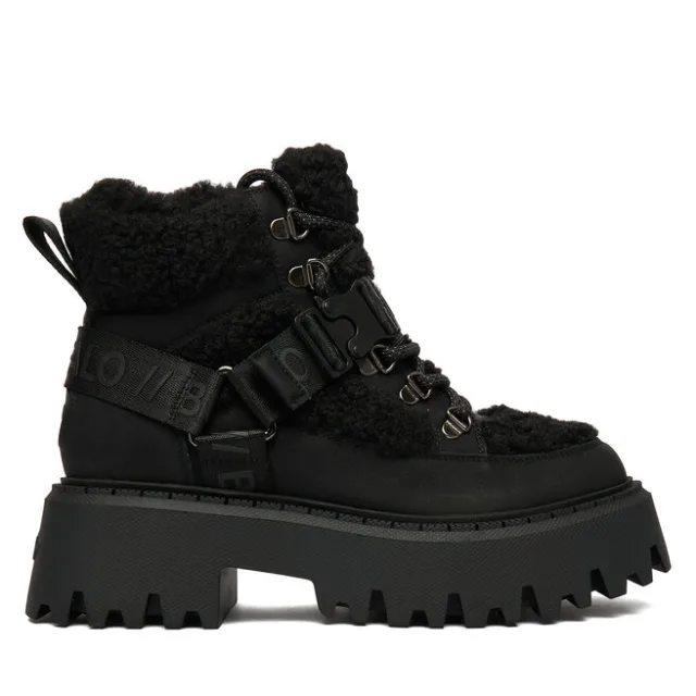 Trzewiki Buffalo Aspen Com Mid Warm 1622593 Czarny