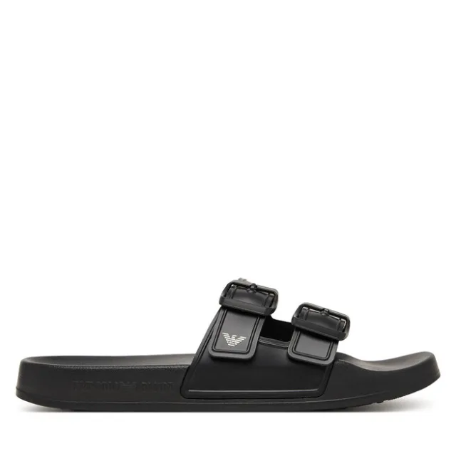 Klapki Emporio Armani EX000043 AF22190 MC001 Czarny