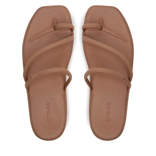 Japonki Crocs Miami Toe Loop Sandal 209862 Brązowy