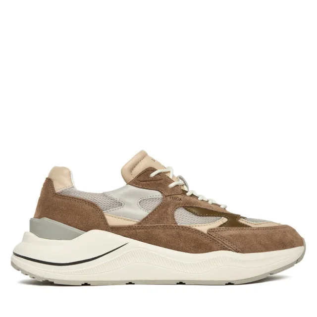 Sneakersy D.A.T.E. Fuga Mesh M431-FG-ME Brązowy ciemny
