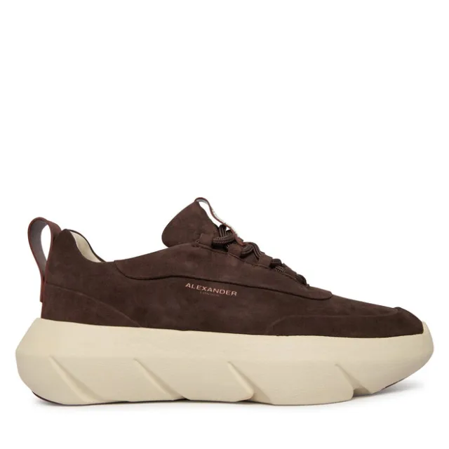 Sneakersy Alexander Smith London ALBEEPW-9660 Brązowy ciemny