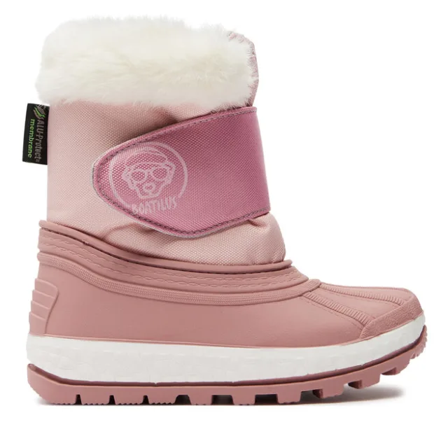Śniegowce Boatilus Joggy 04 Sport Lace NJ04 VAR.15MV Różowy