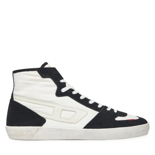 Sneakersy Diesel S-Leroji D-1 Mid Y03488P8119 HA679 Biały