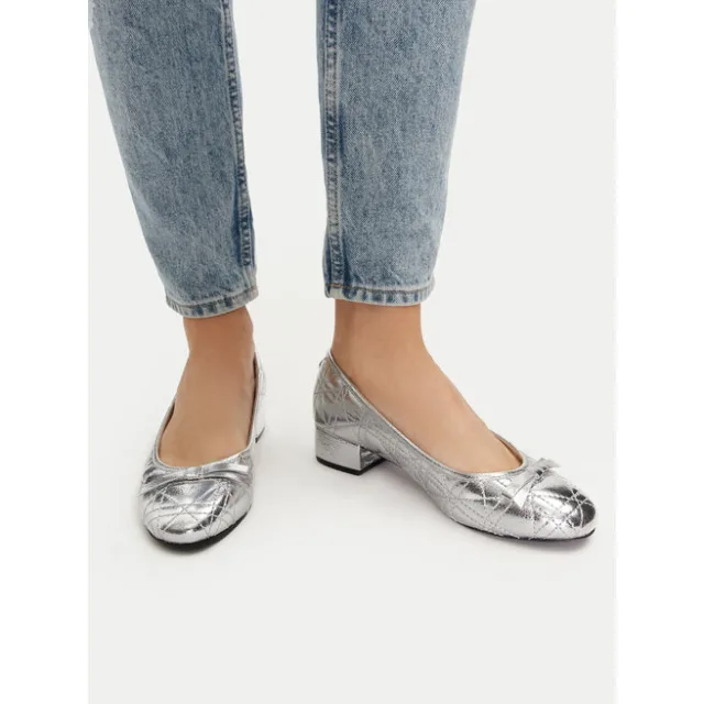 Czółenka Steve Madden Cherish-Q SM11003516 Srebrny