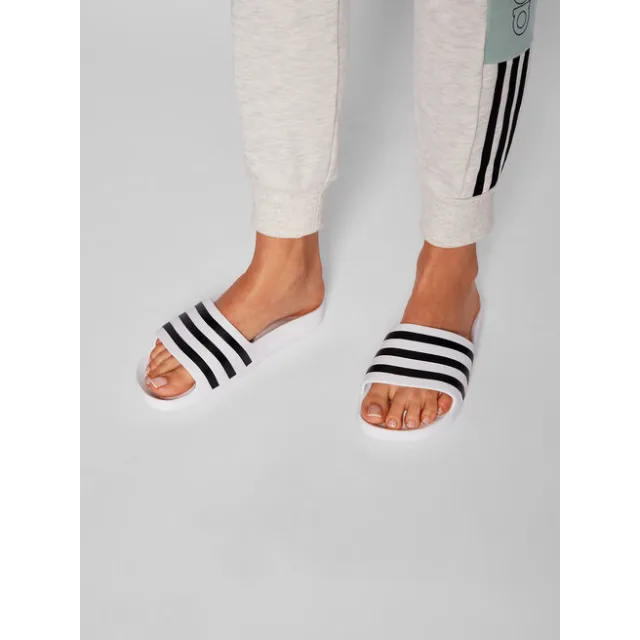 Klapki adidas adilette Aqua F35539 Biały