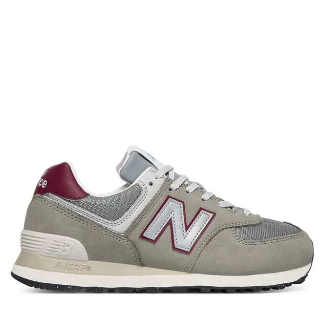 Sneakersy New Balance U574SKB W Brązowy