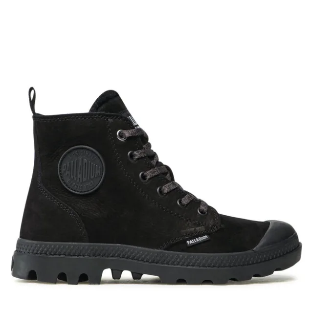 Trapery Palladium Pampa Hi Zip Wl 95982-010-M Czarny