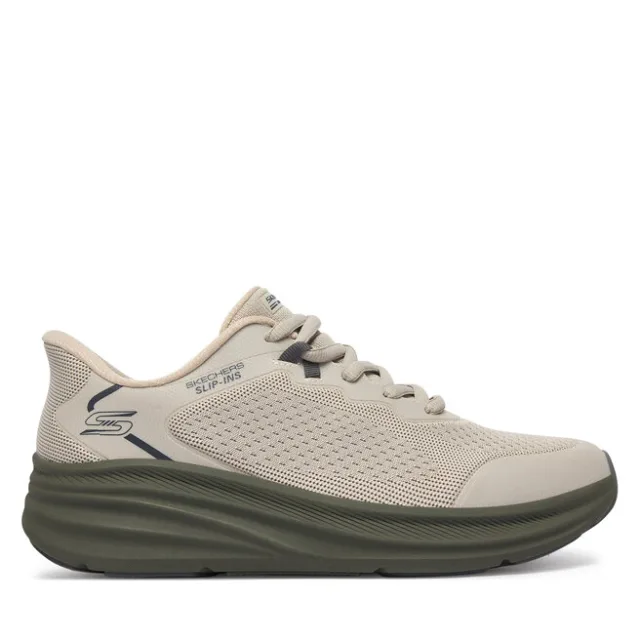 Sneakersy Skechers Bobs Skillz 118431/NTOL Beżowy jasny