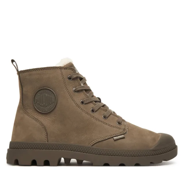 Trapery Palladium Pampa Hi Zip Wl 05982-281-M Khaki