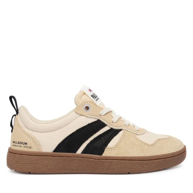 Sneakersy Palladium Pallacup Flame Og 74484-102-M Beżowy
