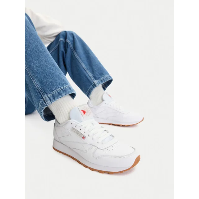 Sneakersy Reebok EO-CLASSIC LEATHER 100008491 Biały