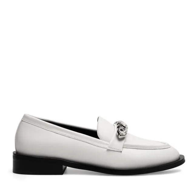Loafersy Eva Minge WGA3289-1Z Biały