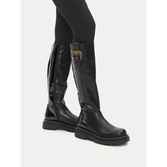 Kozaki Versace Jeans Couture 79VA3S65 Czarny