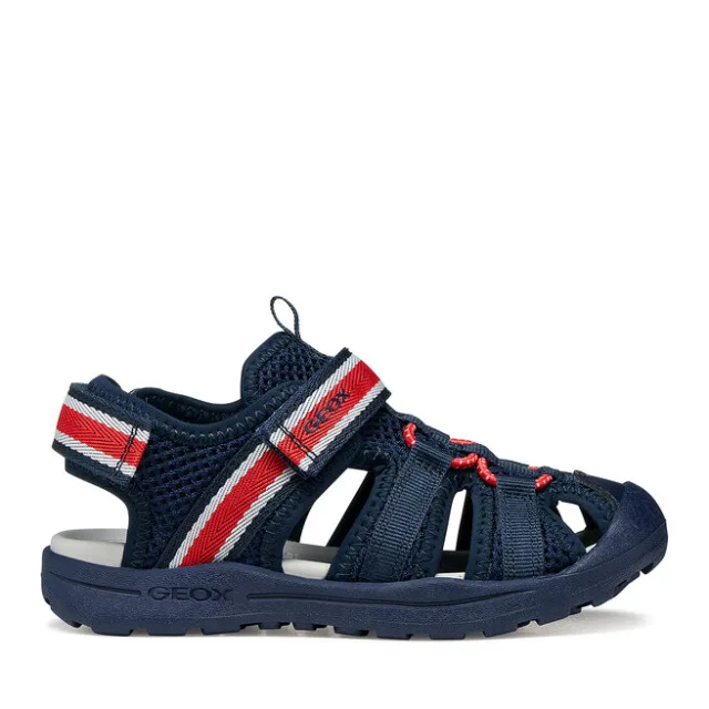Sandały Geox J Vaniett Boy J555XA 01454 C0735 M Granatowy
