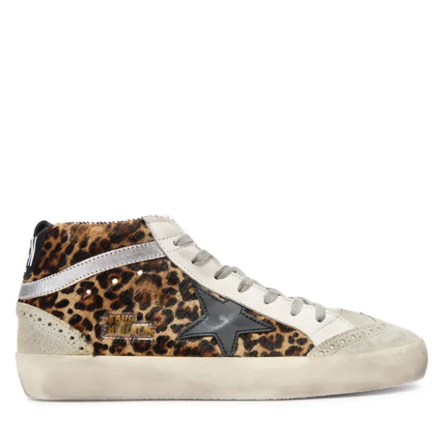 Sneakersy Golden Goose Mid Star Classic GWF00122.F003766.81933 Brązowy
