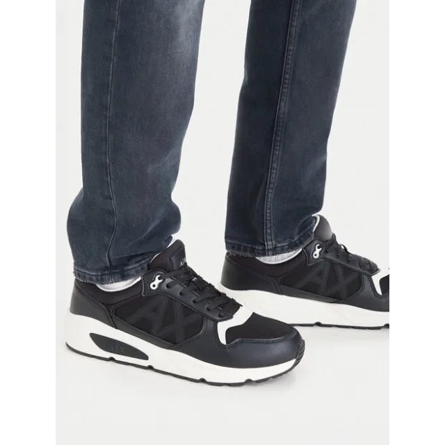 Sneakersy Armani Exchange XUX239 XV909 U385 Granatowy