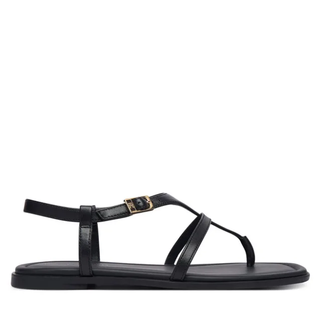 Sandały Tommy Hilfiger Th Buckle FW0FW09367 Czarny
