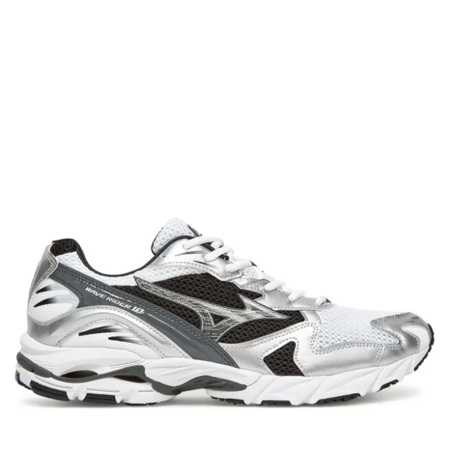 Sneakersy Mizuno Wave Rider 10 D1GA2104 Srebrny