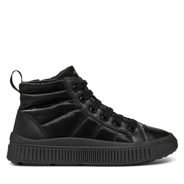 Sneakersy Geox J Laquinny Girl J46M3C 0LVBC C9999 S Czarny