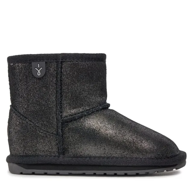 Śniegowce EMU Australia Wallaby Mini Metallic K11856 Czarny
