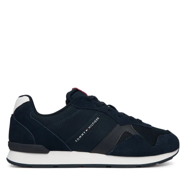 Sneakersy Tommy Hilfiger Maxlite Mix FM0FM05830 Granatowy