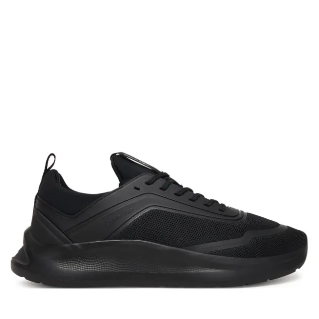Sneakersy Calvin Klein Light Eva Run Lace Sock Mm HM0HM02164 Czarny